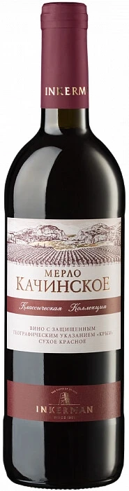 Вино Инкерман, Мерло "Качинское"