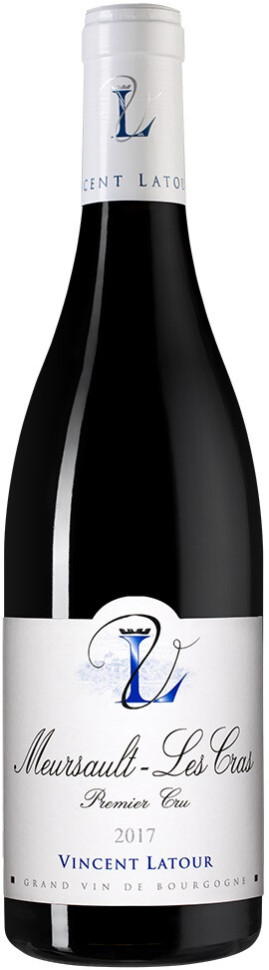Вино Vincent Latour Meursault Les Cras 1 er Cru AOC 2017