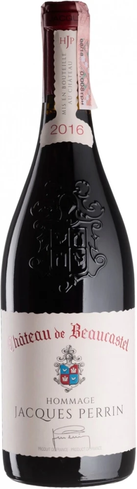 Вино Chateau de Beaucastel, Hommage a Jaques Perrin, Chateauneuf-du-Pape AOC, 2016