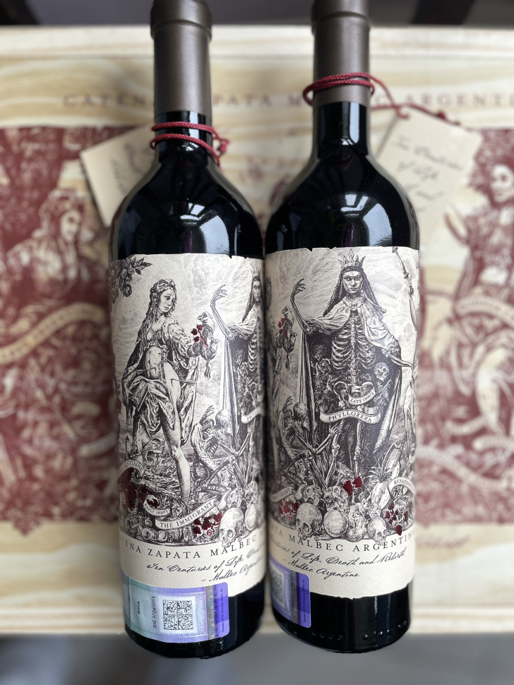 Вино Catena Zapata Malbec Argentino Mendoza 2021