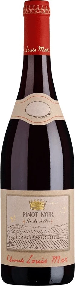 Вино Louis Max, Haute Vallee Pinot Noir, Pays d'Oc IGP, 2019