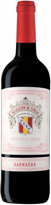 Вино CVNE, Seleccion de Fincas Garnacha, Rioja DOC, 2019