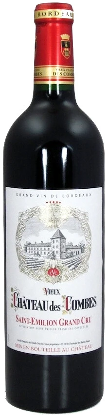 Вино Chateau Des Combes Grand Cru, Saint-Emilion AOC 2008