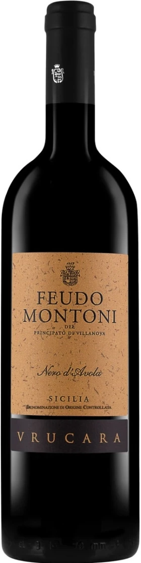 Вино Feudo Montoni, Vrucara Nero d'Avola, Sicilia DOC, 2019