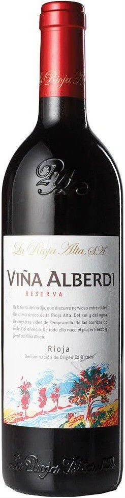 Вино Vina Alberdi Reserva, La Rioja Alta, 2011