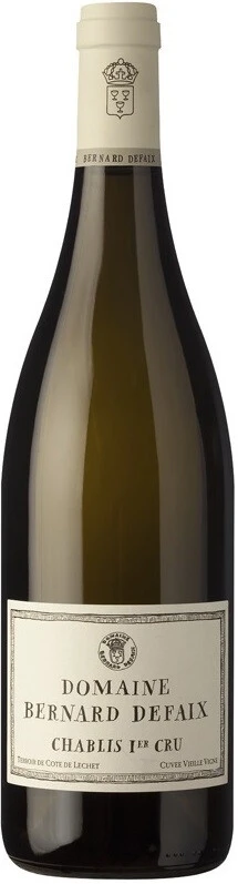 Вино Domaine Bernard Defaix, Chablis Premier Cru Cote de Lechet Reserve, 2015
