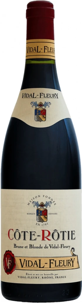 Вино Vidal-Fleury, Cote-Rotie Brune et Blonde de Vidal-Fleury AOC