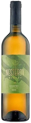 Вино Nesterov Winery Solaris, 2022