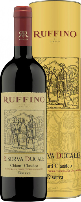Вино Ruffino Riserva Ducale Chianti Classico Riserva DOCG 2016 in tube