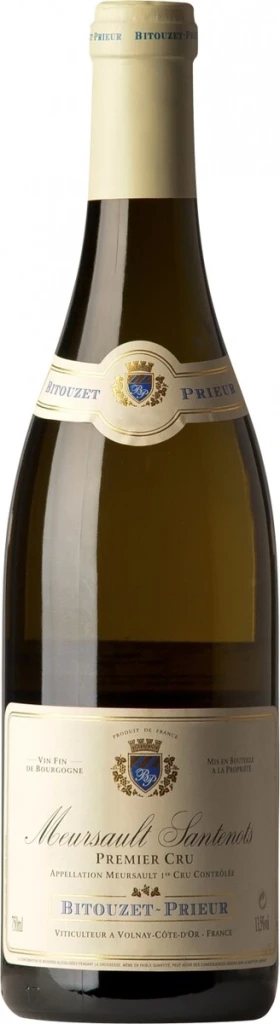 Вино Domaine Bitouzet-Prieur, Meursault 1-er Cru Santenots, 2015