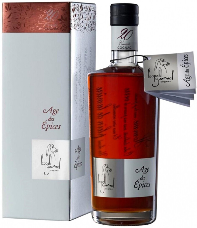 Коньяк Leopold Gourmel Age Des Epices gift box 700 мл