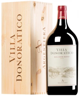Вино Argentiera, Villa Donoratico, 2022, gift box, 3 л