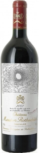Вино Chateau Mouton Rothschild, Pauillac AOC Premier Grand Cru Classe, 2002