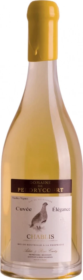 Вино Domaine de Perdrycourt, Chablis "Cuvee Elegance" AOC, 2020