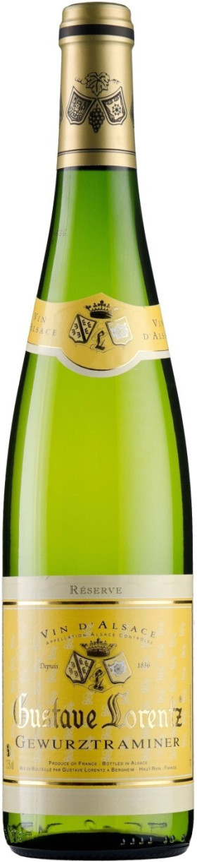 Вино Gustave Lorentz Gewurztraminer Reserve Alsace AOC 2021
