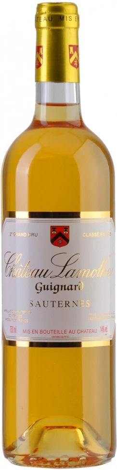 Вино Chateau Lamothe Guignard, Sauternes AOC 2-me Grand Cru Classe, 2013