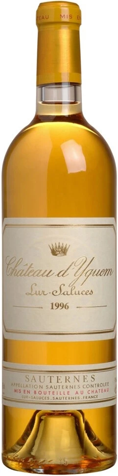 Вино Chateau d'Yquem Sauternes AOC 1-er Grand Cru Superieur, 1996
