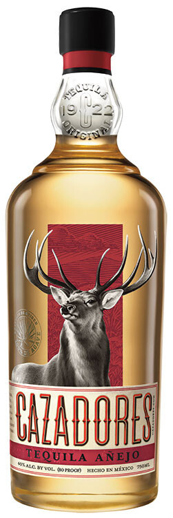 Текила Cazadores Anejo (Gold) 1 л