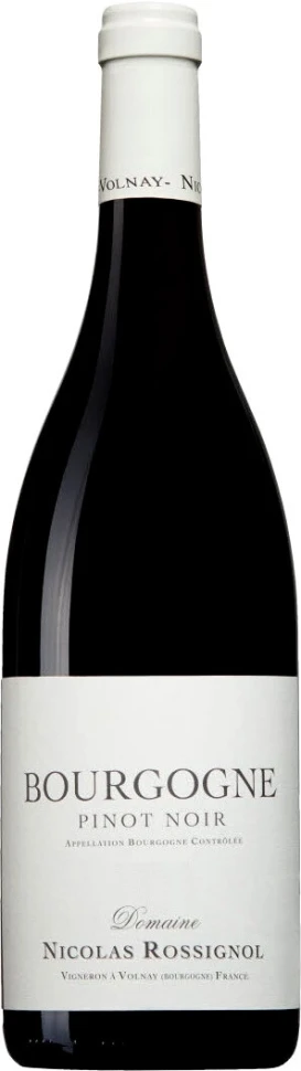 Вино Domaine Nicolas Rossignol, Bourgogne AOC Pinot Noir, 2017
