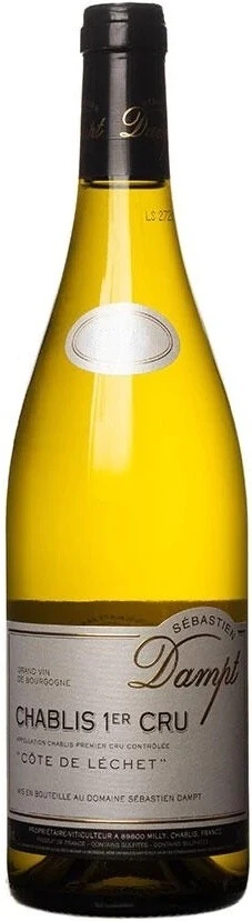 Вино Sebastien Dampt, Chablis Premier Cru Cote de Lechet AOC, 2021