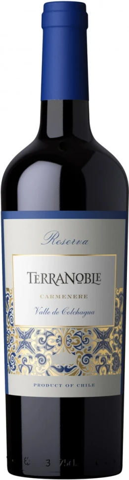 Вино TerraNoble, Reserva Carmenere, Valle de Colchagua DO