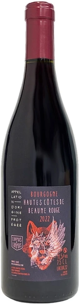 Вино Chapuis et Chapuis, Hautes-Cotes de Beaune AOP Rouge, 2022