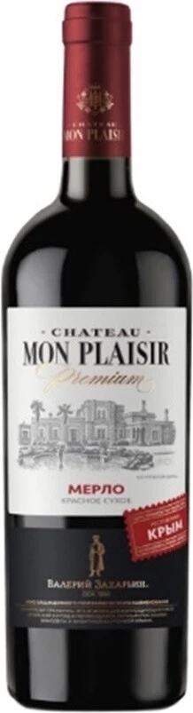 Вино Chateau Mon Plaisir Premium Merlot