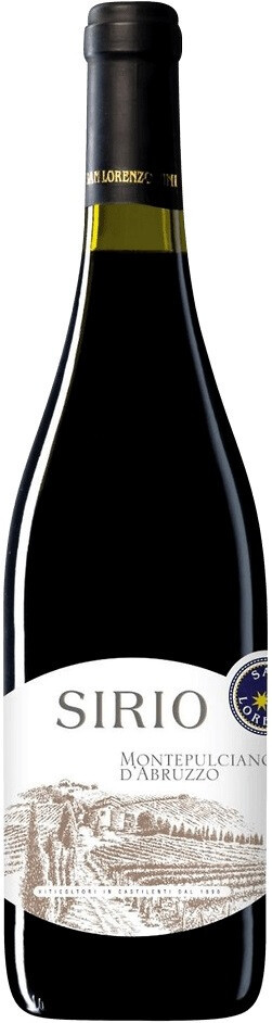 Вино San Lorenzo Sirio Montepulciano d Abruzzo DOC 2019