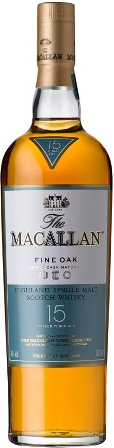 Виски Macallan Fine Oak 15 Years Old 700 мл