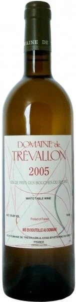 Вино Domaine de Trevallon Blanc, VdP des Bouches du Rhone, 2005