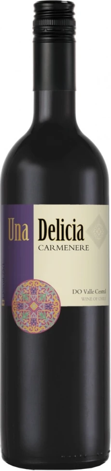 Вино Vinedos Puertas, Una Delicia Carmenere, Valley Central DO, 2018