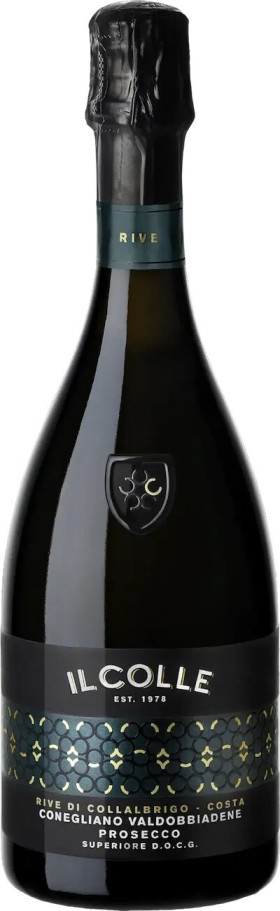 Игристое вино Il Colle Rive di Collalbrigo Costa Conegliano Valdobbiadene Prosecco Superiore DOCG Extra Dry 2021