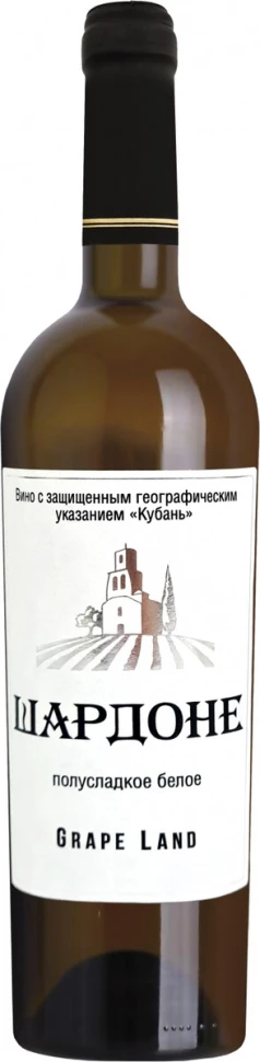 Вино "Grape Land" Chardonnay