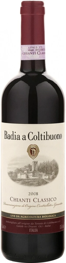 Вино Badia a Coltibuono, Chianti Classico DOCG, 2008