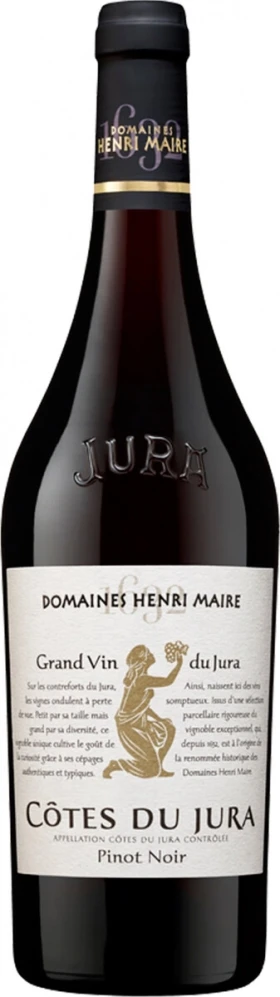 Вино Domaines Henri Maire, Pinot Noir, Cotes du Jura AOC