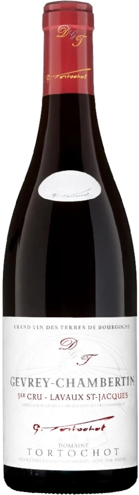 Вино Domaine Tortochot, Gevrey-Chambertin 1-er Cru Lavaux Saint-Jacques AOC, 2021