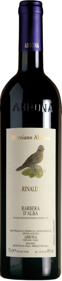 Вино Abbona Rinaldi Barbera d Alba DOC 2009