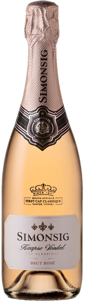Игристое вино Simonsig Kaapse Vonkel Brut Rose 2021