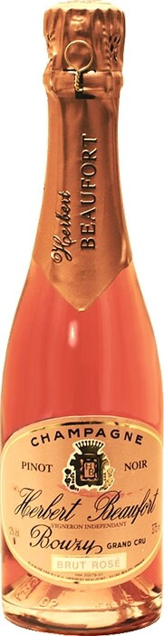 Шампанское Herbert Beaufort Brut Rose Bouzy Grand Cru 375 мл