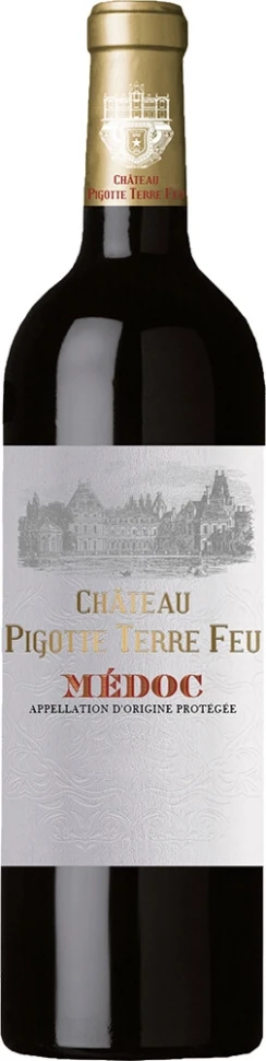 Вино Chateau la Pigotte Terre Feu, Medoc AOP