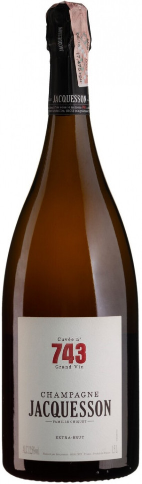 Шампанское Jacquesson Cuvee № 743 Extra Brut 15 л