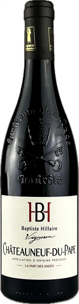 Вино Baptiste Hillaire, "La Part Des Anges", Chateauneuf Du Pape AOP, 2023