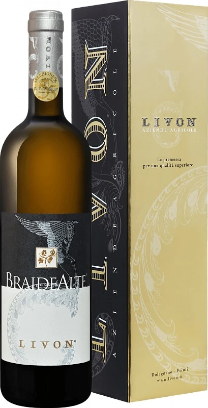 Вино Livon, Braide Alte, Venezia Giulia IGT, 2017, gift box