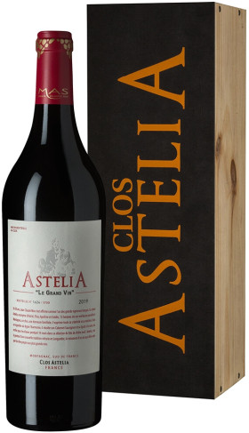 Вино Astelia Le Grand Vin Terres du Midi IGP 2019 wooden box