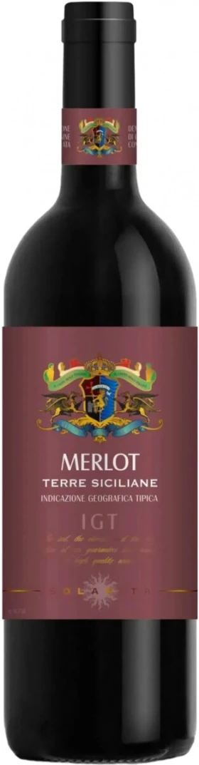 Вино "Solarita" Merlot, Terre Siciliane IGT, 2021