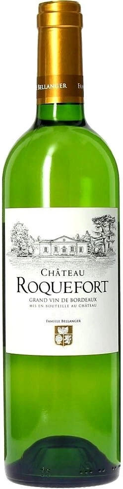 Вино Chateau Roquefort Blanc, Bordeaux AOC, 2017