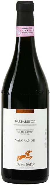 Вино Ca'del Baio, Barbaresco DOCG Valgrande, 2012