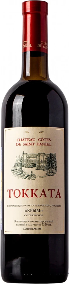 Вино Chateau Cotes de Saint Daniel, Toccata, 2021