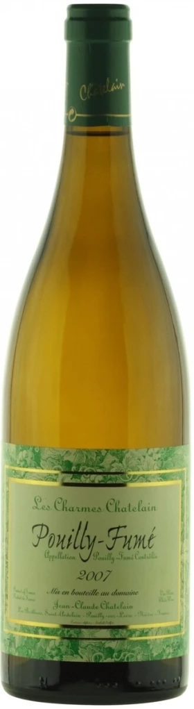 Вино Les Charmes Chatelain, Pouilly-Fume AOC 2007, 375 мл