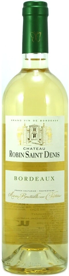 Вино Chateau Robin Saint Denis Blanc, Bordeaux AOC, 2014